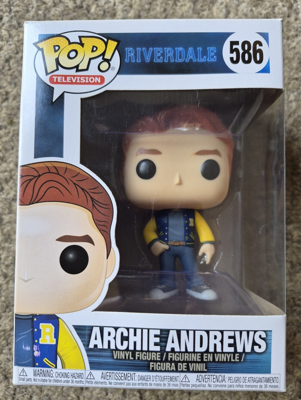 Funko Pop Vinyl Figure - Riverdale, Archie Andrews - Television Edition (#586)